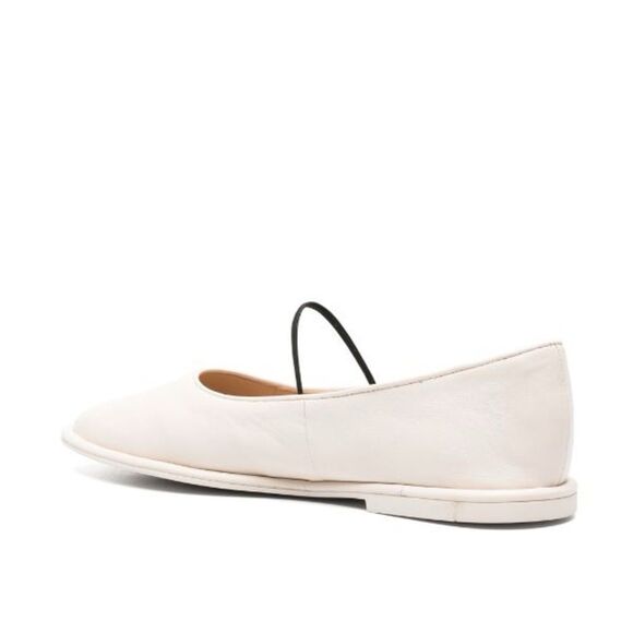 NWOB Coach Emilia Mary-Jane Square Toe Leather Ballet Flats in Chalk size 6 - Picture 4 of 13